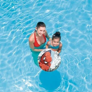 BESTWAY Pilka plazowa Spiderman 56 cm - Akcesoria do basenów - miniaturka - grafika 6