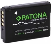 Akumulatory do aparatów dedykowane - Patona Akumulator Do Canon NB-13L, Canon Powershot G7X, G5X, G9X, G7X MARK II PREM-NB13L - miniaturka - grafika 1