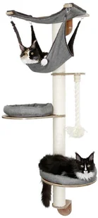 Kerbl Drapak dla kota naścienny Dolomit 2.0 Tofana, szary, 160 cm 81545 - Drapaki dla kotów - miniaturka - grafika 3