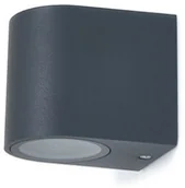 Lampy ogrodowe - LVT LAMPA / OPRAWA ELEWACYJNA LED LUNA SZARA OO3391 - miniaturka - grafika 1