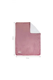 Nattou Kocyk różowy dla noworodka 6O41IC 6O41IC SAM ONE SIZE - Koce i narzuty dla dzieci - miniaturka - grafika 2