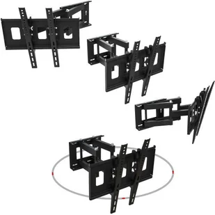 MOUNTY REGULOWANY UCHWYT ŚCIENNY TV LCD PLAZMA 26-65 CALI 40070156 - Uchwyty do telewizora - miniaturka - grafika 4