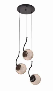 Light Prestige Hook 3 wiszaca czarna - Lampy sufitowe - miniaturka - grafika 2