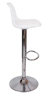 KB Krzesło barowe RICA białe HOKER RICARDO BIA(1) - Taborety i hokery - miniaturka - grafika 3