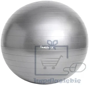 Movit Piłka gimnastyczna z pompką - 75 cm - srebrna - Piłki do ćwiczeń - miniaturka - grafika 3