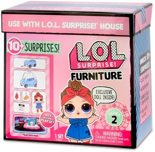 MGA ENTERTAINMENT L.O.L Surprise Mebelki Samochód Cozy Coupe i Laleczka Can Do Baby MGA561736_564928 - Lalki dla dziewczynek - miniaturka - grafika 6