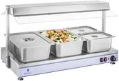 Piece, kotły  i płyty grzejne gastronomiczne - Royal Catering Płyta grzewcza - 1200 x 500 mm - 4 halogeny - 2000 W RCHP-120 RCHP-120 - miniaturka - grafika 1