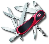 Akcesoria turystyczne - Victorinox scyzoryk EvoGrip S17 czerwono-czarnym, 2.3913.scb1 23913SCB1 - miniaturka - grafika 1