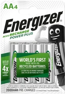Energizer Akumulator Power Plus AA HR6 /2000mAh /4 szt. AZENGUA6007 [484331] - Ładowarki i akumulatory - miniaturka - grafika 6