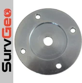 Sprzęt geodezyjny - SurvGeo Okrągły dysk montaż na śruby kołki - miniaturka - grafika 1