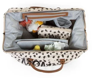 Childhome Torba Mommy Bag Leopard - Torby i organizery dla mam - miniaturka - grafika 8