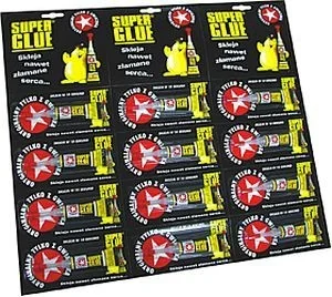 SUPER GLUE KLEJ SUPER GLUE 2G 12SZT. - Kleje biurowe - miniaturka - grafika 4