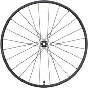 Koła rowerowe - Shimano Shimano GRX WH-RX570 Przednie koło 28" Centerlock 12x100mm, black 24H 2020 Koła szosowe przednie E-WHRX570LFED70 - miniaturka - grafika 1