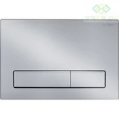 Akcesoria do armatury i ceramiki - Oltens Oltens Torne przycisk spłukujący do WC chrom matowy 57101200 - miniaturka - grafika 1