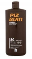 Balsamy i kremy do opalania - Piz Buin Allergy Sun Sensitive Skin Lotion SPF50 preparat do opalania ciała 400 ml unisex - miniaturka - grafika 1