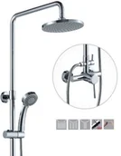 Baterie wannowe i prysznicowe - Luccio IRYD Bateria Natryskowa Prysznicowa z Deszczownicą TZ 28-07 L - miniaturka - grafika 1