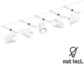 Lampy pozostałe - Paulmann Cup system linkowy 5-pkt. biały matowy - miniaturka - grafika 1