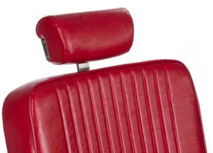 Fotel barberski LUMBER BH-31823 Czerwony BH-31823/184 - Fotele fryzjerskie - miniaturka - grafika 2