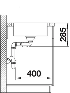 Blanco LANTOS 8S-IF COMPACT 519713 - Zlewozmywaki - miniaturka - grafika 4