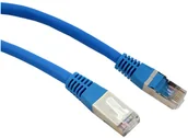 Patchcordy - Patchcord STP kat.5e 2m niebieski) - miniaturka - grafika 1
