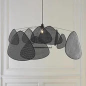 Lampy sufitowe - MARKET SET MARKET SET Screen XL lampa wisząca, czarna - miniaturka - grafika 1