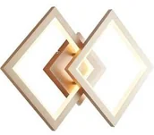 Lampy ścienne - Brilliant Gwyn G99287/54 kinkiet lampa ścienna 1x18W Led złoty - miniaturka - grafika 1