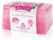 Mydła - Mydło Peeling Gąbka - Rose Original z wodą różaną - miniaturka - grafika 1