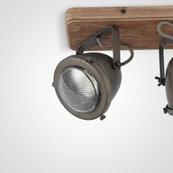 Lampy sufitowe - Lindby Farovi spot sufitowy czarny, 3-punktowy - miniaturka - grafika 1