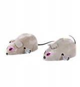 Zabawki dla kotów - Chico Zabawka dla kota Myszki nakręcane 2szt. 7cm - miniaturka - grafika 1