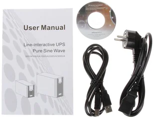 East ZASILACZ UPS AT-UPS1000S-LCD 1000 VA - Zasilacze awaryjne UPS - miniaturka - grafika 4