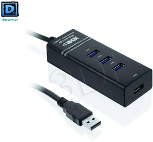 IBox HUB I-BOX USB 3.0 4 (IUH3FB) - Huby USB - miniaturka - grafika 2