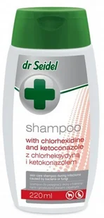 Dr Seidla Dr Seidel Szampon z chlorheksydyną 220 ml - Szampony i odżywki dla psów - miniaturka - grafika 6