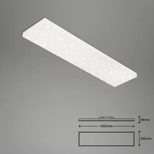 Briloner Modern LED paneel wit 100 cm incl. LED dim to warm - Ayda - Lampy sufitowe - miniaturka - grafika 3