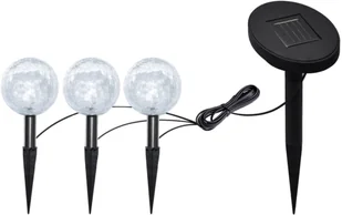 vidaXL Lampy ogrodowe LED, 6 szt., z panelami solarnymi i szpikulcami - Lampy ogrodowe - miniaturka - grafika 3