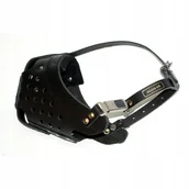 Kagańce dla psów - Dingo Gear K9 Kaganiec Skórzany Wzmocniony NR3 - miniaturka - grafika 1