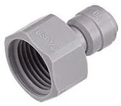 Akcesoria hydrauliczne - DMfit AFAB 0606C - Złączka 3/8" x 3/8" do zaworu czerpanego kurkowego BSPP stożkowy gwint DM AFAB0606C DM_AFAB0606C - miniaturka - grafika 1