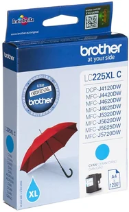 Brother Brother LC 225C zamiennik LC225XLC - Tusze oryginalne - miniaturka - grafika 6