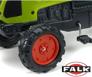 Falk FALK Traktor CLAAS ARION z przyczepą zielony - Jeździki dla dzieci - miniaturka - grafika 2