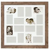 Ramki na zdjęcia - Deknudt Frames Deknudt ramki s48sh3p16 ramka na zdjęcia, galeria ramki na 16 zdjęć, drewno, 10 x 15 cm, brązowy S48SH3P16-10.0x15.0 - miniaturka - grafika 1