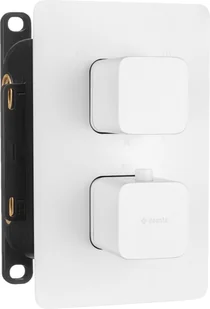 Deante Box Bateria prysznicowa podtynkowa termostatyczna biała BXYAECT - Baterie podtynkowe - miniaturka - grafika 2