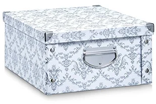 Zeller pudełko do przechowywania, materiał karton, stabilne, składane, różne kolory i rozmiary, 40 x 33 x 17 cm 17973 - Pudła i pojemniki do przechowywania Zeller pudełko do przechowywania, materiał karton, stabilne, składane, różne kolory i rozmiary, 40 x 33 x 17 cm 17973 - Pudła i pojemniki do przechowywania - miniaturka - grafika 1