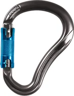 Sprzęt wspinaczkowy - Ocun Harpy HMS Triple Karabinek, antracite/blue 2021 Karabinki zakręcane 03978-anthracite/blue - miniaturka - grafika 1
