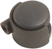 Kółka i bloczki - OBI Kółko podwójne z otworem śr. 40 mm 20 kg - miniaturka - grafika 1