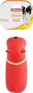 Zolux Zabawka z lateksu pies 17,5 cm, różne wzory i kolory Dostawa GRATIS od 99 zł + super okazje - Zabawki dla psów - miniaturka - grafika 2