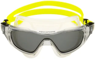 AQUA SPHERE AQUA SPHERE Okularki/maska pływacka VISTA PRO szare - Maski do nurkowania - miniaturka - grafika 4