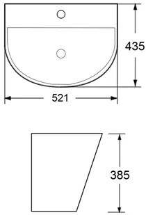 Lavita Alsola 52 LT-036G - Umywalki - miniaturka - grafika 4