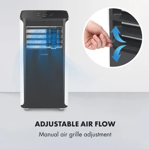 Klarstein Metrobreeze 7 Barcelona przenośny klimatyzator 7000BTU/h 800W ciemnoszary DXJ5- PAC 7000BTU DG - Klimatyzatory - miniaturka - grafika 10