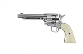 Wiatrówki karabinki - COLT USA wiatrówka - rewolwer SINGLE ACTION ARMY 45 PEACEMAKER NICKEL 5,5" (5.8322) 5.8322 - miniaturka - grafika 1