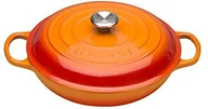 Brytfanny - Le Creuset rondel z żeliwa, 30 cm, pomarańczowy, 30 cm 21180300902430 - miniaturka - grafika 1
