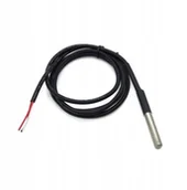 Akcesoria do komputerów jednopłytkowych - Czujnik temperatury DS18B20 2m wodoodporny przewód - miniaturka - grafika 1
